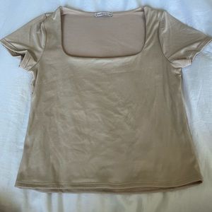 Sincerely Jules square neck baby tee